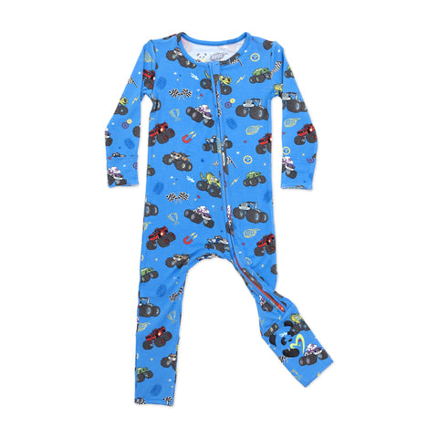 Bellabu Bear Convertible Footie - Blaze and the Monster Machines - Let Them Be Little, A Baby & Children's Clothing Boutique
