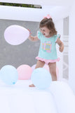Trotter Street Kids Ruffle Applique Diaper Set - Bounce House - Let Them Be Little, A Baby & Children's Clothing Boutique