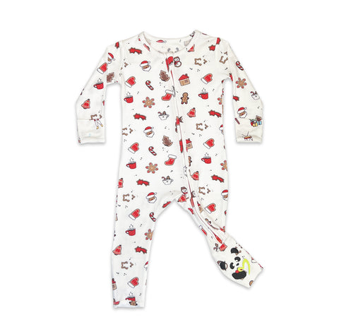 Bellabu Bear Convertible Footie - Sugar Cookies - Let Them Be Little, A Baby & Children's Clothing Boutique