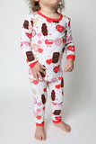 Soulbaby Long Sleeve 2 Piece Snuggle Set - Sweetheart Sprinkles - Let Them Be Little, A Baby & Children's Clothing Boutique