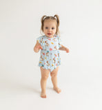 Posh Peanut Flutter Sleeve Bubble Romper - Tinsley Jane - Let Them Be Little, A Baby & Children's Clothing Boutique