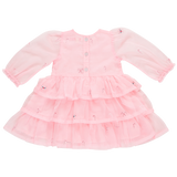 Pink Chicken Organza Fleur Dress - Cotton Candy Lane - Let Them Be Little, A Baby & Children's Clothing Boutique