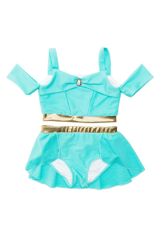 Great Pretenders 2 Piece Princess Swimsuit - Jasmine - Let Them Be Little, A Baby & Children's Clothing Boutique
