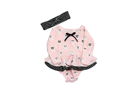Be Girl Clothing Muffin Ruffle Romper Set - Romeo & Ghouliet - Let Them Be Little, A Baby & Children's Clothing Boutique