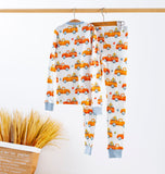Nola Tawk Long Sleeve Organic Cotton PJ Set - Happy Harvest - Let Them Be Little, A Baby & Children's Clothing Boutique