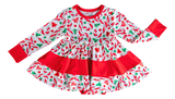 Birdie Bean Long Sleeve Birdie Twirl Bodysuit - Cindy - Let Them Be Little, A Baby & Children's Clothing Boutique