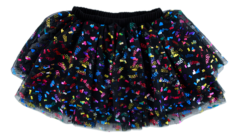 Birdie Bean Tulle Skirt - Confetti Foil - Let Them Be Little, A Baby & Children's Clothing Boutique