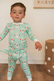Southern Slumber Bamboo Pajama Set - Mr. Snowman - Let Them Be Little, A Baby & Children's Clothing Boutique