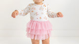 Posh Peanut Long Sleeve Tulle Skirt Bodysuit - Clemence - Let Them Be Little, A Baby & Children's Clothing Boutique