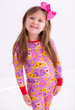 Birdie Bean Long Sleeve w/ Pants 2 Piece PJ Set - Care Bears™ Pizza Valentine - Let Them Be Little, A Baby & Children's Clothing Boutique