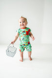 Macaron + Me Shortie Romper - Farm - Let Them Be Little, A Baby & Children's Clothing Boutique