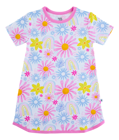 Birdie Bean Short Sleeve Birdie Lounge Gown - Delia - Let Them Be Little, A Baby & Children's Clothing Boutique