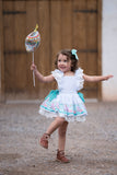 Be Girl Clothing Birthday Candles 2 Piece Set - Eat Cake PRESALE - Let Them Be Little, A Baby & Children's Clothing Boutique