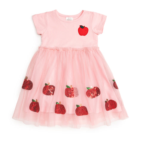 Sweet Wink Tutu Dress - Sequin Apple - Let Them Be Little, A Baby & Children's Clothing Boutique