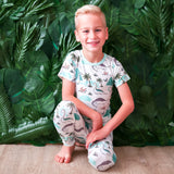 Bestaroo Short Sleeve PJ Set - Dinomite Dreams - Let Them Be Little, A Baby & Children's Clothing Boutique
