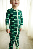 Southern Slumber Double Zipper Bamboo Sleeper - Mardi Gator - Let Them Be Little, A Baby & Children's Clothing Boutique
