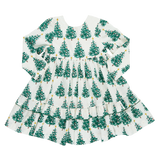 Pink Chicken Spencer Dress - Festive Forest - Let Them Be Little, A Baby & Children's Clothing Boutique