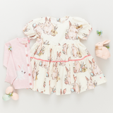 Pink Chicken Maribellle Dress - Bunny Friends - Let Them Be Little, A Baby & Children's Clothing Boutique