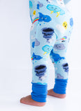 Birdie Bean Zip Romper w/ Convertible Foot - Skyler - Let Them Be Little, A Baby & Children's Clothing Boutique