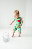 Macaron + Me Shortie Romper - Farm - Let Them Be Little, A Baby & Children's Clothing Boutique