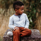 City Mouse Brushed Fleece Cargo Pant - Rust - Let Them Be Little, A Baby & Children's Clothing Boutique