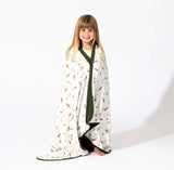 Bellabu Bear 2 Layer Bamboo Blanket - Vintage Holiday - Let Them Be Little, A Baby & Children's Clothing Boutique