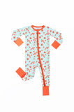 Kiki + Lulu Zip Romper w/ Convertible Foot - Living in the Mo-mint - Let Them Be Little, A Baby & Children's Clothing Boutique