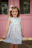Lullaby Set Pinafore Dress - Wilmington Wildflower Windowpane PRESALE - Let Them Be Little, A Baby & Children's Clothing Boutique