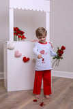 Trotter Street Kids Long Sleeve Applique Tee - Airplane - Let Them Be Little, A Baby & Children's Clothing Boutique