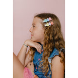Lilies & Roses Alligator Clip - Candy Hearts Pastel Pearlized - Let Them Be Little, A Baby & Children's Clothing Boutique