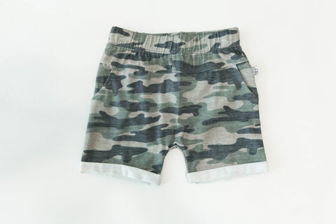 Ollee and Belle Shorts - Hunter - Let Them Be Little, A Baby & Children's Clothing Boutique