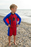 Great Pretenders Rashguard Superhero Swimsuit - Super Spider - Let Them Be Little, A Baby & Children's Clothing Boutique