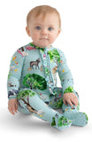 Posh Peanut Ruffled Zipper Footie - Brayden - Let Them Be Little, A Baby & Children's Clothing Boutique