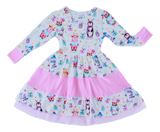 Birdie Bean Long Sleeve Birdie Dress - Fritz - Let Them Be Little, A Baby & Children's Clothing Boutique