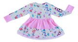 Birdie Bean Long Sleeve Birdie Twirl Bodysuit - Fritz - Let Them Be Little, A Baby & Children's Clothing Boutique