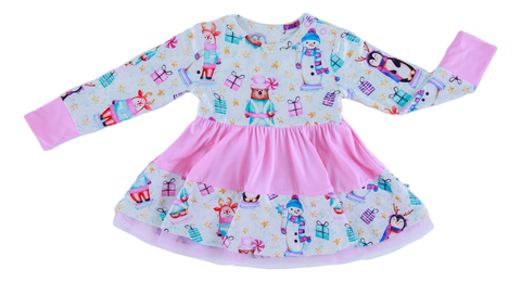 Birdie Bean Long Sleeve Birdie Twirl Bodysuit - Fritz - Let Them Be Little, A Baby & Children's Clothing Boutique