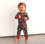 Free Birdees Convertible Footie - Space Hearts - Let Them Be Little, A Baby & Children's Clothing Boutique
