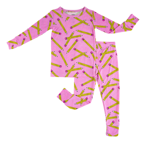 Birdie Bean Long Sleeve w/ Pants 2 Piece PJ Set - Grace - Let Them Be Little, A Baby & Children's Clothing Boutique
