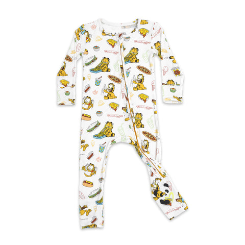 Bellabu Bear Convertible Footie - Garfield Snack Attack - Let Them Be Little, A Baby & Children's Clothing Boutique