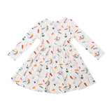 Angel Dear Twirly Long Sleeve Dress - Art Supplies - Let Them Be Little, A Baby & Children's Clothing Boutique