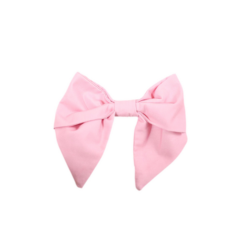 Be Girl Clothing Classic Bow - Solid Pink - Let Them Be Little, A Baby & Children's Clothing Boutique