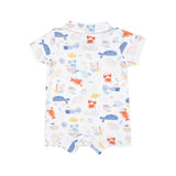 Angel Dear Polo Shortie - In The Ocean - Let Them Be Little, A Baby & Children's Clothing Boutique