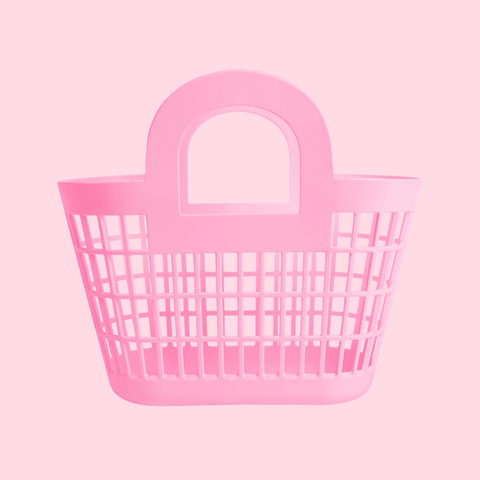 Sun Jellies Rosie Basket - Bubblegum Pink - Let Them Be Little, A Baby & Children's Clothing Boutique