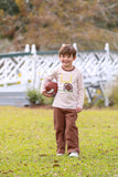 Trotter Street Kids Applique Pants Set - Football - Let Them Be Little, A Baby & Children's Clothing Boutique