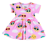 Birdie Bean Doll Dress - Aurora - Let Them Be Little, A Baby & Children's Clothing Boutique