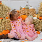 Sweet Wink Long Sleeve Tutu Bodysuit - Pumpkin Blush - Let Them Be Little, A Baby & Children's Clothing Boutique