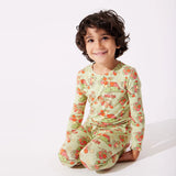 Bellabu Bear 2 piece PJ Set - Apple Orchard - Let Them Be Little, A Baby & Children's Clothing Boutique