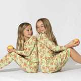 Bellabu Bear 2 piece PJ Set - Apple Orchard - Let Them Be Little, A Baby & Children's Clothing Boutique