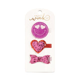 Sweet Wink Hair Clip Set - Lover Babe - Let Them Be Little, A Baby & Children's Clothing Boutique