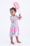 Birdie Bean Long Sleeve Birdie Dress - Fritz - Let Them Be Little, A Baby & Children's Clothing Boutique